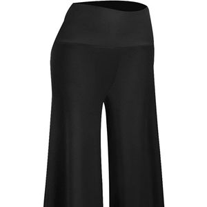 Arolina Women's Stretchy Lounge Pants Casual Comfy High Waist Xl black